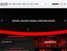 Tablet Screenshot of kilsythbasketball.com.au